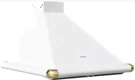 Вытяжка каминная Elikor Сатурн 60П-180-В1Л белый/золотистый
