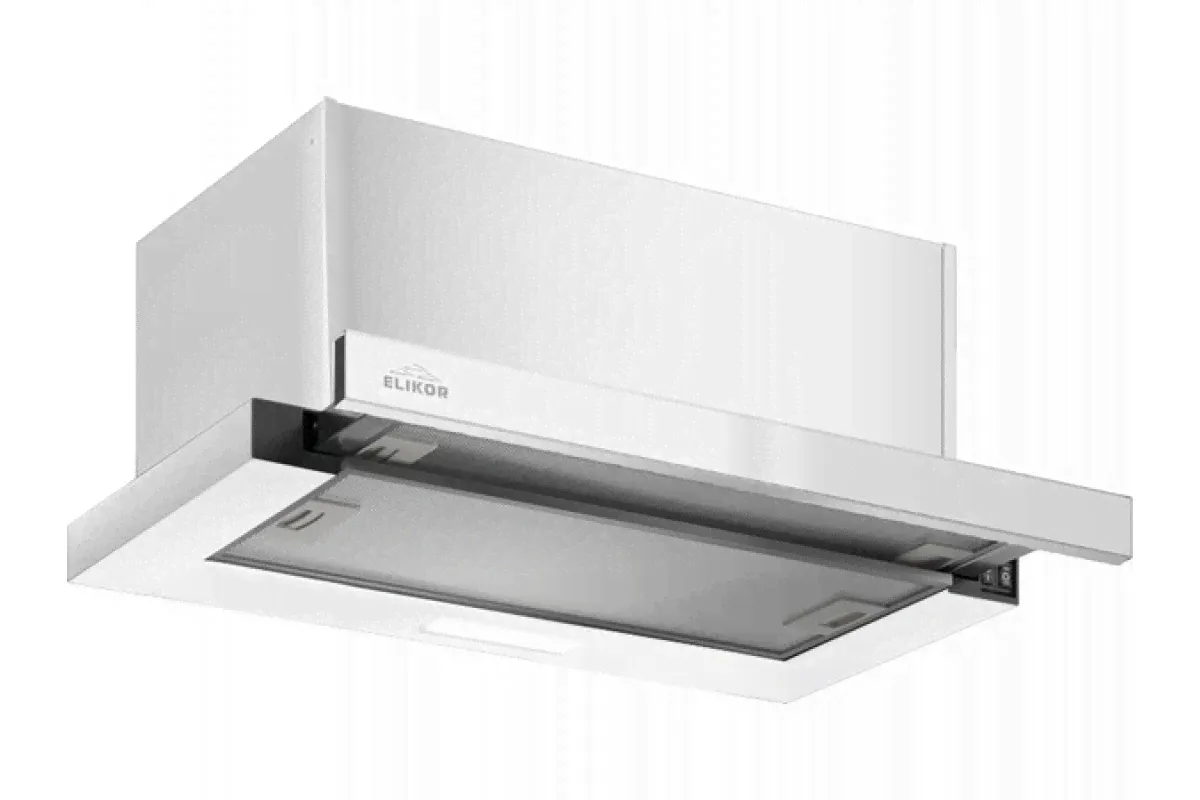 ELIKOR Slide GLASS 50П-1000 белый / стекло белое 229459-1